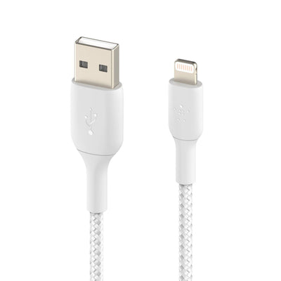 CABLE REFORZADO BELKIN BOOST CHARGE LIGHTNING A USB-A 1 METRO