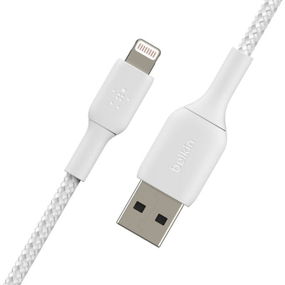 CABLE REFORZADO BELKIN BOOST CHARGE LIGHTNING A USB-A 1 METRO