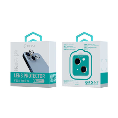 PROTECTOR LENTE DE CÁMARA IPHONE 14 / 14 PLUS CON BRILLO MAX DEVIA