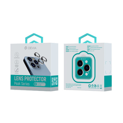 PROTECTOR LENTE DE CÁMARA IPHONE 14 PRO / PRO CON BRILLO MAX DEVIA