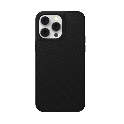 Protector case antishock Iphone 14 Pro magnético carbono Devia kevlar