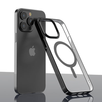 PROTECTOR CASE CON BORDE PARA IPHONE 14 PRO MAGNETIC MAGSAFE DEVIA