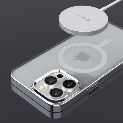 PROTECTOR CASE CON BORDE PARA IPHONE 14 PRO MAGNETIC MAGSAFE DEVIA