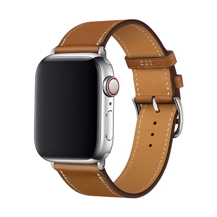 MALLA CORREA DE CUERO APPLE WATCH 42MM/44MM/45MM/49MM DEVIA LEATHER