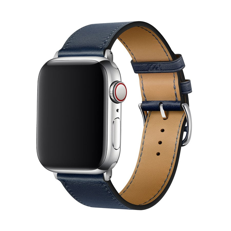 MALLA CORREA DE CUERO PARA APPLE WATCH 38MM/40MM/41MM DEVIA PU LEATHER