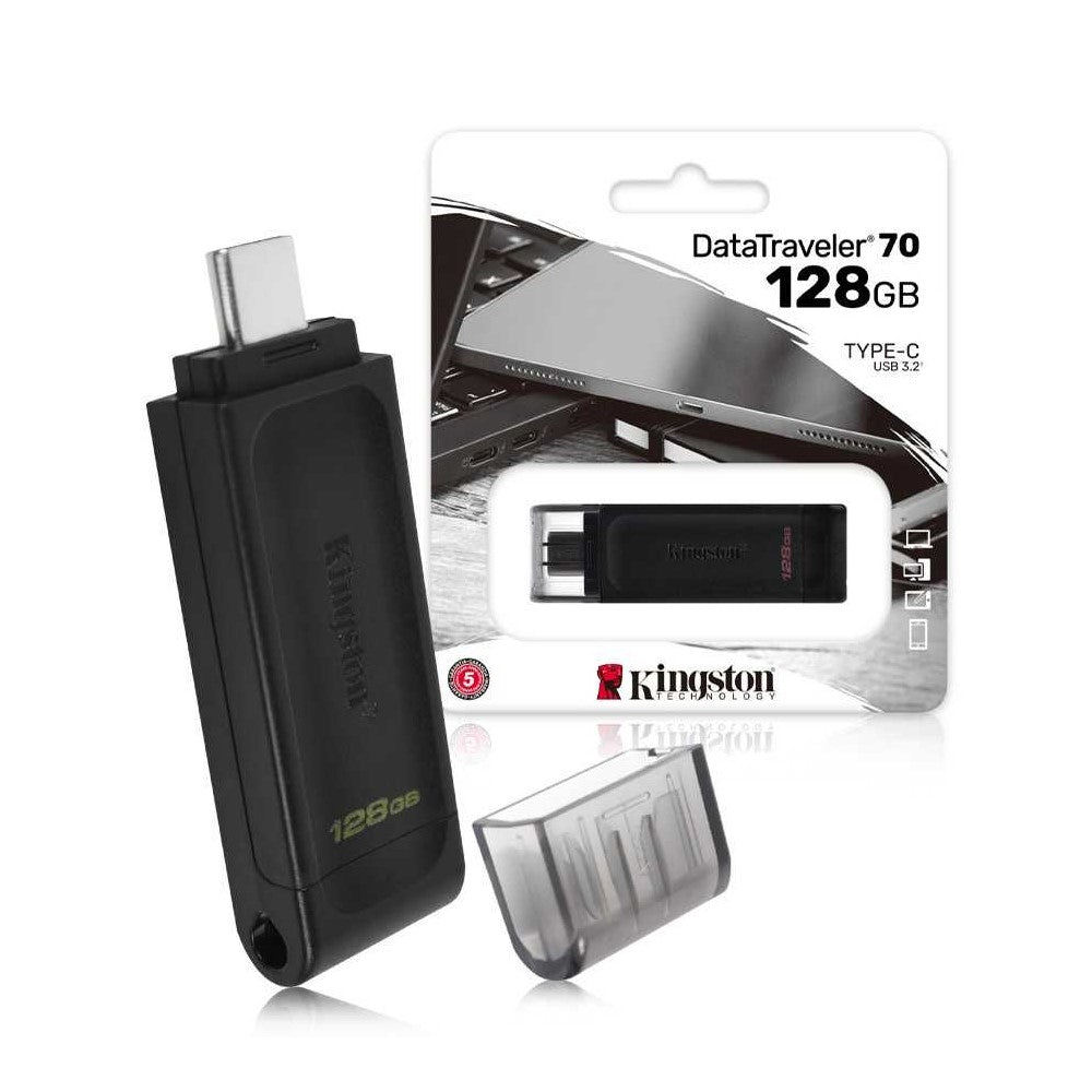 Pendrive Usb-C 3.2 128GB Kingston Datatraveler 70