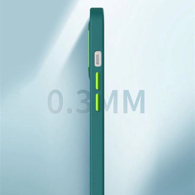 PROTECTOR ARMOR TRANSPARENTE - BORDE CROMADO PARA IPHONE 13 PRO