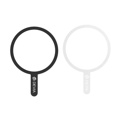 Adaptador Magnético en Anillo Devia (Pack de 2) - Negro y Blanco