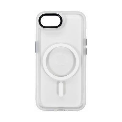 Case Transparente Carga Inalambrica Borde Color Iphone 16e
