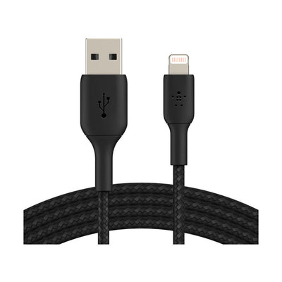 Cable Belkin BoostCharge Lightning a Usb-A trenzado
