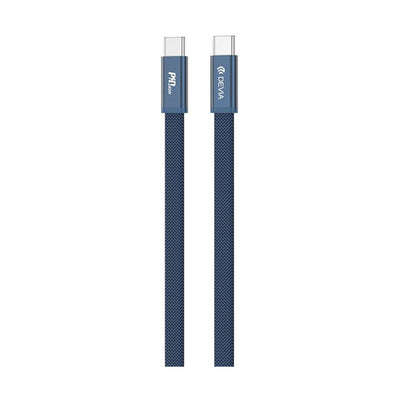 Cable plano Devia Ultra3 Tipo-C a Tipo-C PD 240W Fast 1.5mt