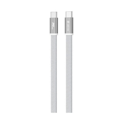 Cable plano Devia Ultra3 Tipo-C a Tipo-C PD 240W Fast 1.5mt