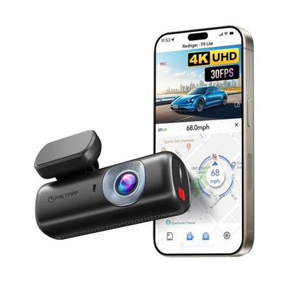 Cámara Dashcam Redtiger F9 Lite 4K Wifi App Control
