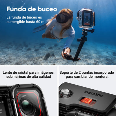 Cámara Insta360 Ace Pro 2 Combo de Buceo 8K AI-Powerd Action Cam CINSBBGA