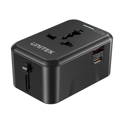 Cargador/Adaptador Universal Unitek 20W (USB-C, USB 3.0)