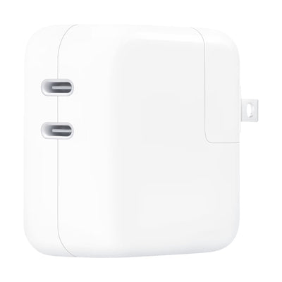 Cargador Apple 35W Dual Usb-C A2676 Flat Pin
