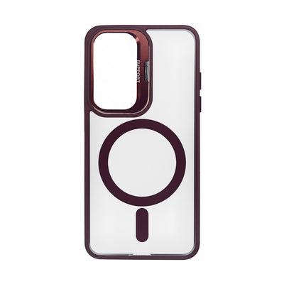 Case Transparente Borde de Color Carga Inalambrica S25