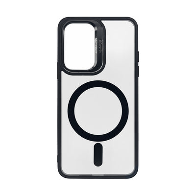 Case Transparente Borde de Color Carga Inalambrica S25