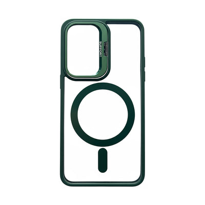 Case Transparente Borde de Color Carga Inalambrica S25