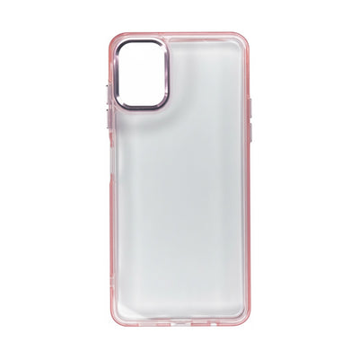 Case con Borde de Color y Cromo Frame Samsung A06