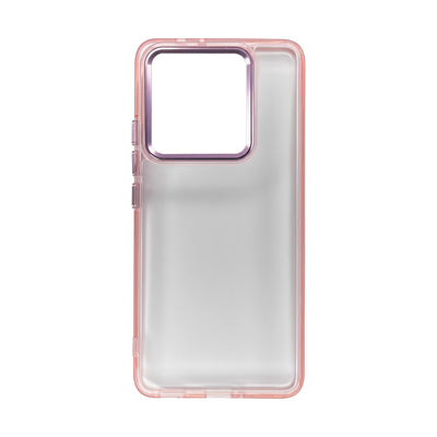 Case con Borde de Color y Cromo Frame Xiaomi 14T