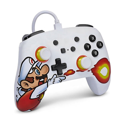 Control + Estuche para Nintendo Switch Fireball Super Mario