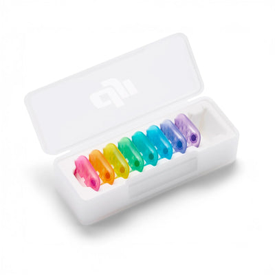 Juego de fundas frontales magnéticas multicolor para DJI Mic Mini 2S (x8)