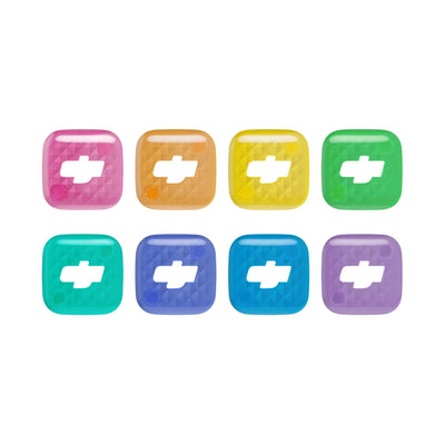 Juego de fundas frontales magnéticas multicolor para DJI Mic Mini 2S (x8)