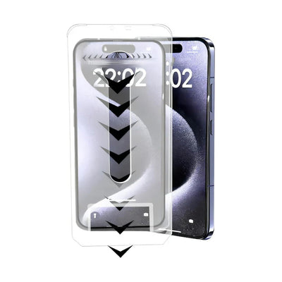 Vidrio templado 9H + Kit instalador Magic Glass Box Para IPhone 13