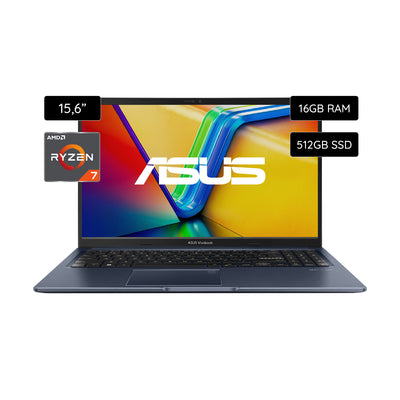 Notebook Asus Vivobook 15.6'' Ryzen 7 512GB SSD / 16GB RAM M1502YA-NJ573W