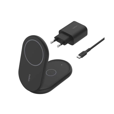 Soporte y Cargador Wireless 2 en 1 Belkin Boostcharge QI2 15W